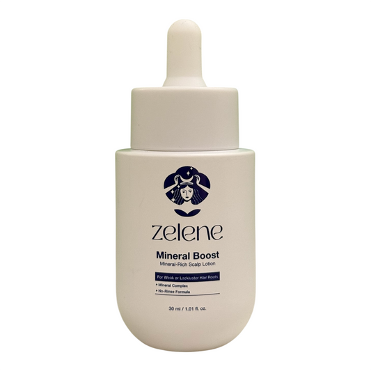 Zelene Mineral Boost Tonic (30ml) | Dry Scalp