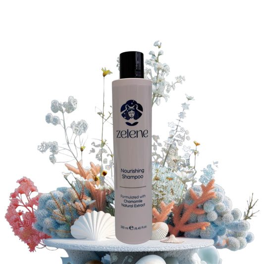 Zelene Nourishing Shampoo- Oily Scalp Cleansing Shampoo