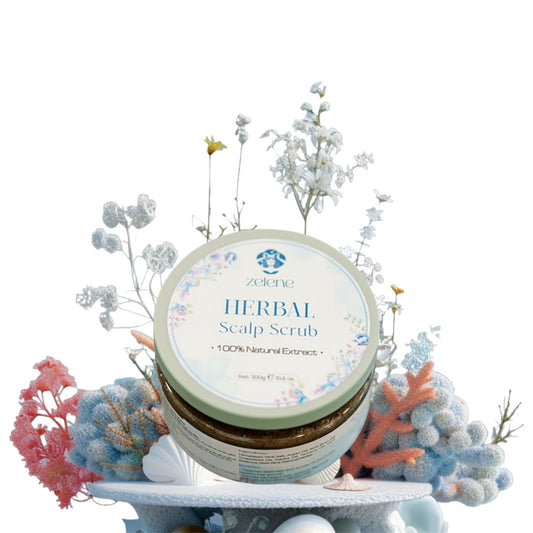 Zelene Herbal Scalp Scrub