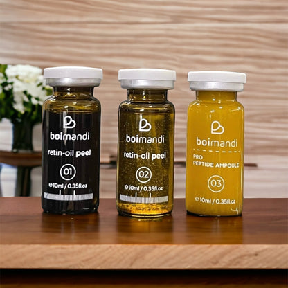Boimandi Retin-Oil Peel Set – 3-Step Home Treatment for Skin Renewal